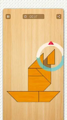 Tangram - IQ Math Puzzles android App screenshot 2